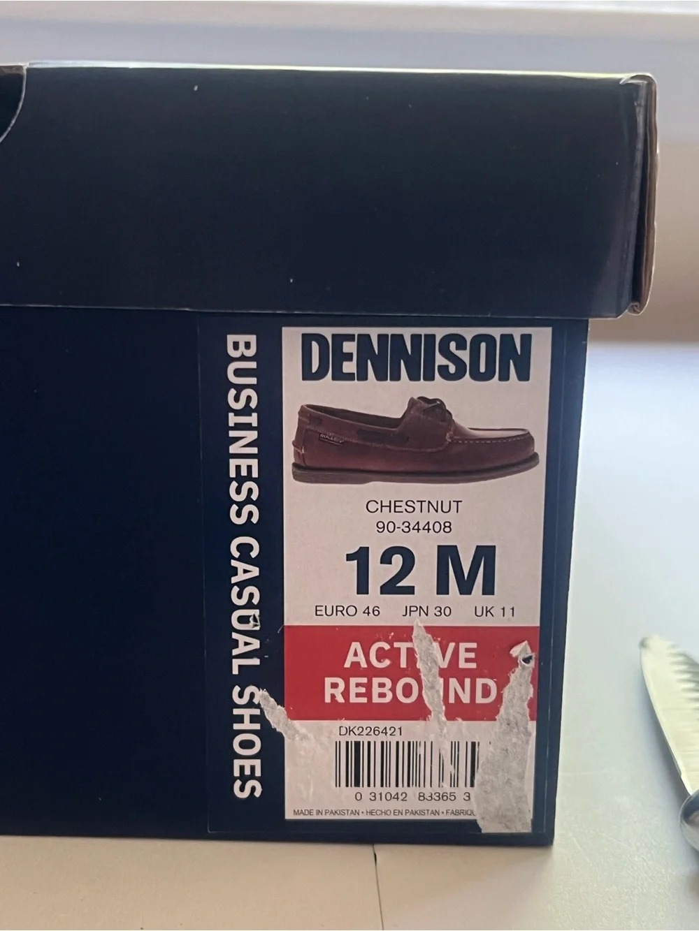 Men's Dockers, Dennison Boat Shoe 90-34408 Chestnut LEATHER
